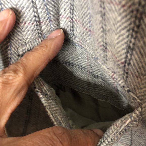 VINTAGE Edgeworth Clothiers Women's Gray Jacket and Skirt Suit 2 piece Dress 10 - Picture 3 of 13